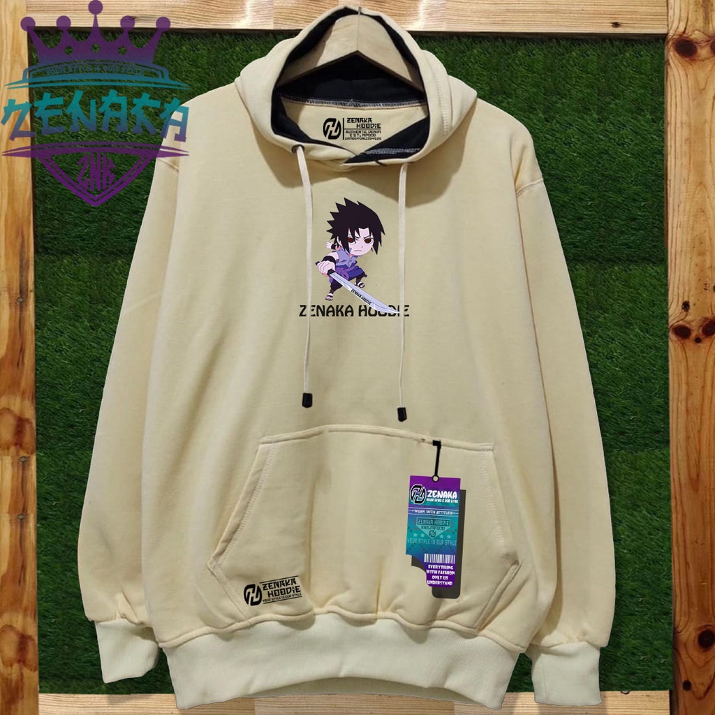 Hoodie pria distro aesthetic 2022 Sweater anime pria terbaru sasuke Jaket pria keren original distro cream Suiter pria distro original bandung Zenaka Hoodie Jaket wanita kekinian korean style terbaru hodie cowok tebal ori