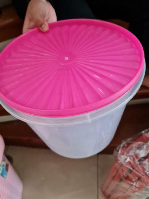 Serbu Murah -  Toples Yjp 10 L - Toples Plastik Bulat Toples Kerupuk Serbaguna - Termurah Terlaris