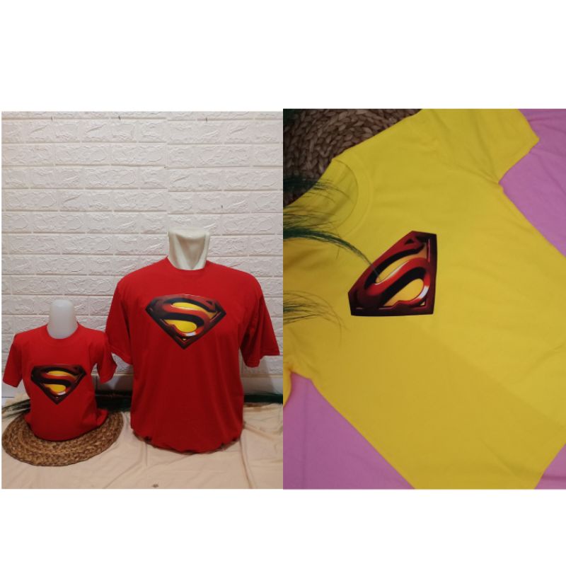 KAOS ANAK DAN DEWASA SUPERMAN