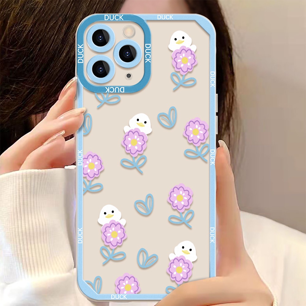 Casing TPU iPhone 11 12 13 Pro Max X XR XS Max 13 12 Mini 7 8 Plus SE 2020 SE 2022 Motif Kartun Angel Eye