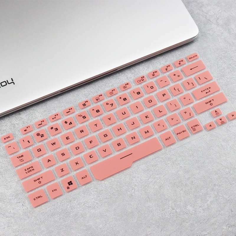 Skin Cover Pelindung Keyboard Laptop Bahan Silikon Ultra Tipis Anti Air Untuk Asus L25 2020 14 &quot;