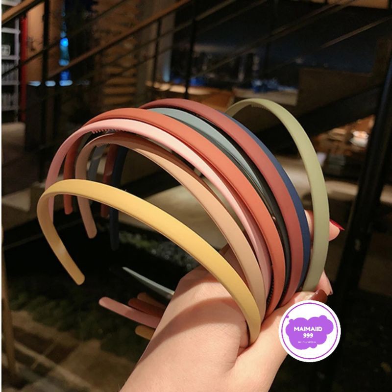 COD BANDO MATTE DOFF KOREA BANDO RAMBUT DEWASA IMPORT MAIMAI