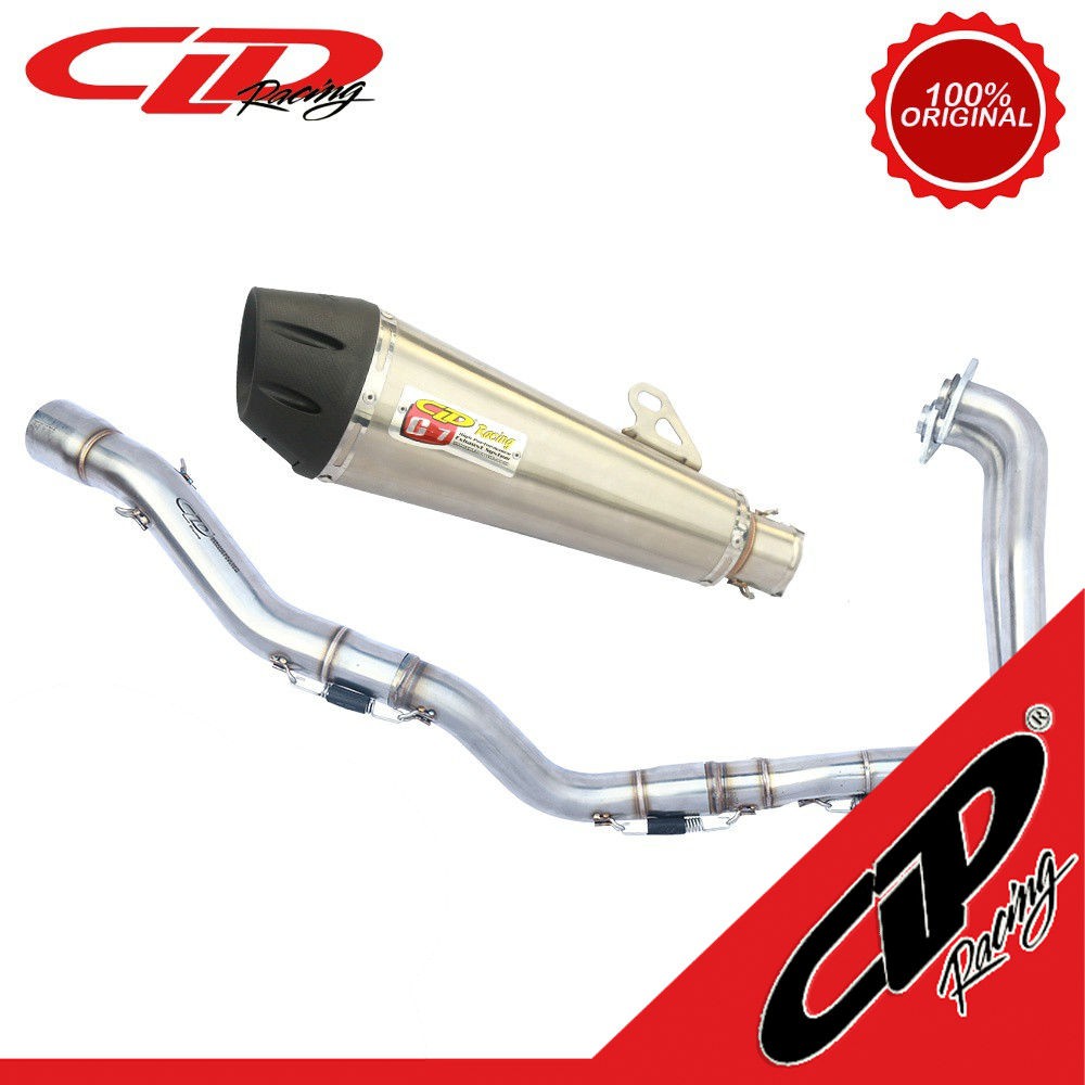 CLD C7 Knalpot Racing Kawasaki Ninja 250