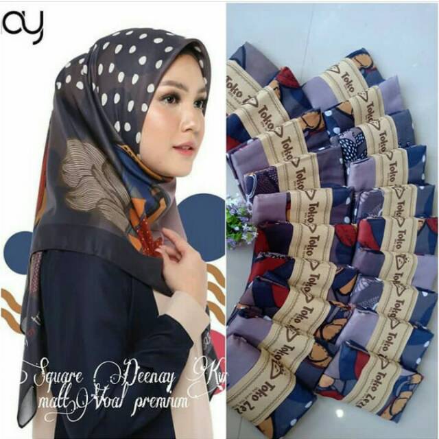 SEGI EMPAT DEENAY / HIJAB TERBARU / HIJAB TERLARIS / HIJAB GROSIR MURAH / JILBAB SYARI / HIJAB SYARI
