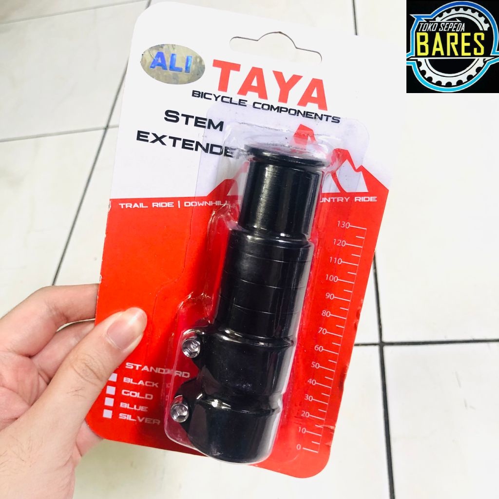 Adaptor Peninggi Stang Sepeda MTB / Fixie / BMX Ali Taya Oversize / Fork Stem Extender Taiwan