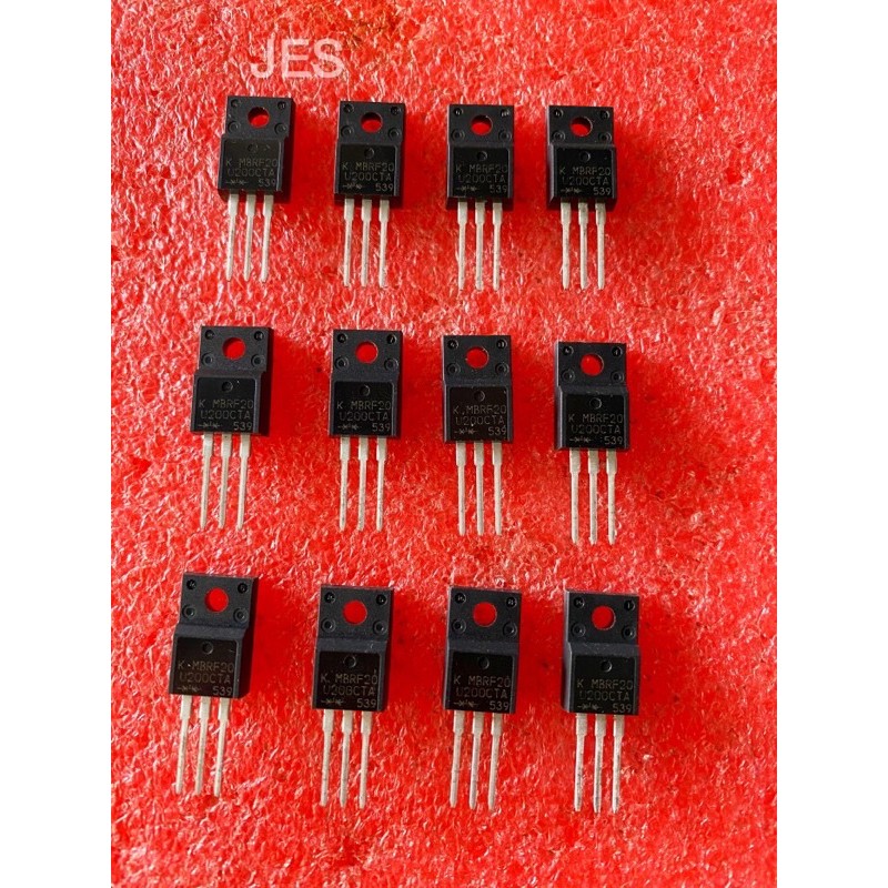 DIODA KMBRF 20U200CT 20A 200V Kaki 3 ORIGINAL