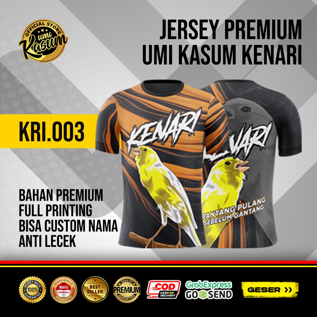 Terlaris Original Jersey Premium Burung Kenari Bisa Costum Logo Dan Nama Nyaman Di Pakai Cuaca Apa Saja Full Printing Jahitan Rapih Anti Lecek  Banyak Pilihan Motif GANTENG MAKSIMAL SETIAP GANTANG Merpati Kolong Dara Kacer Lover Bird Kicau Mania