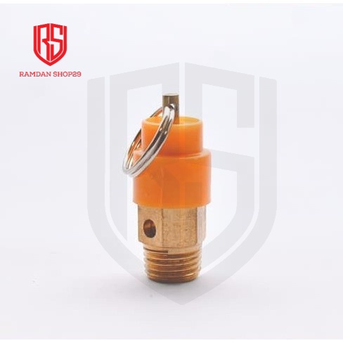 Safety Valve 1per4 Inch Kuning Kompresor Angin
