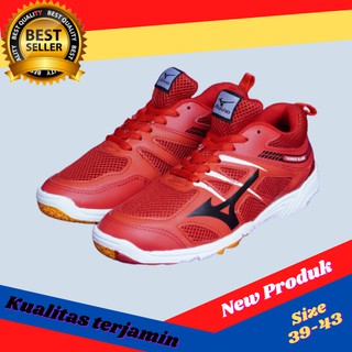 Sepatu sneakers badminton Sport pria terbaru // Mizuno Thunder Blade