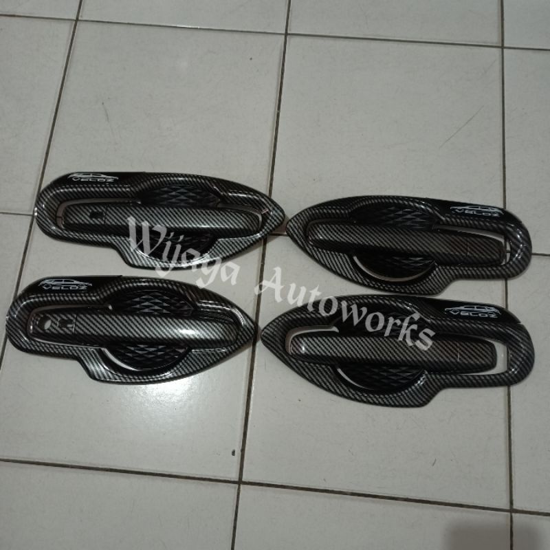 Outer handle Carbon New Veloz 2022