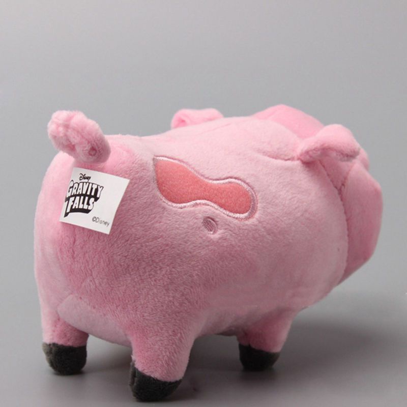 18cm 7&quot; Gravity Falls Waddles The Pink Pig Soft Plush Stuffed Toy Mini Doll Gift