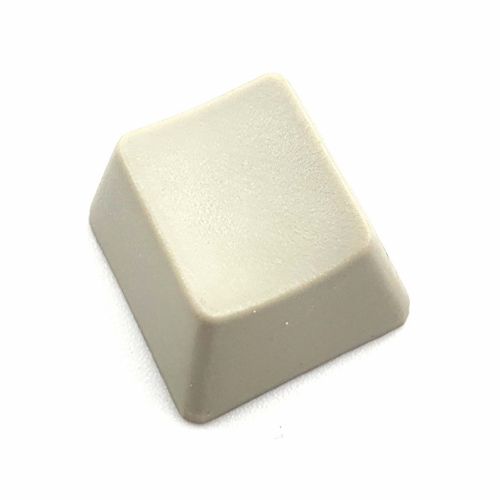 Keycap PBT 1U grey polos blank replacement keyboard button tombol