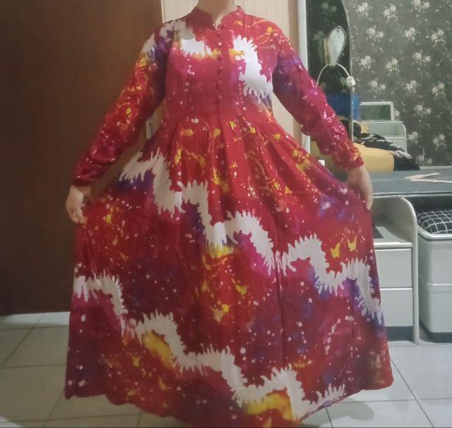 Gamis Rayon Tuwill Murah  - By Bariss Batik