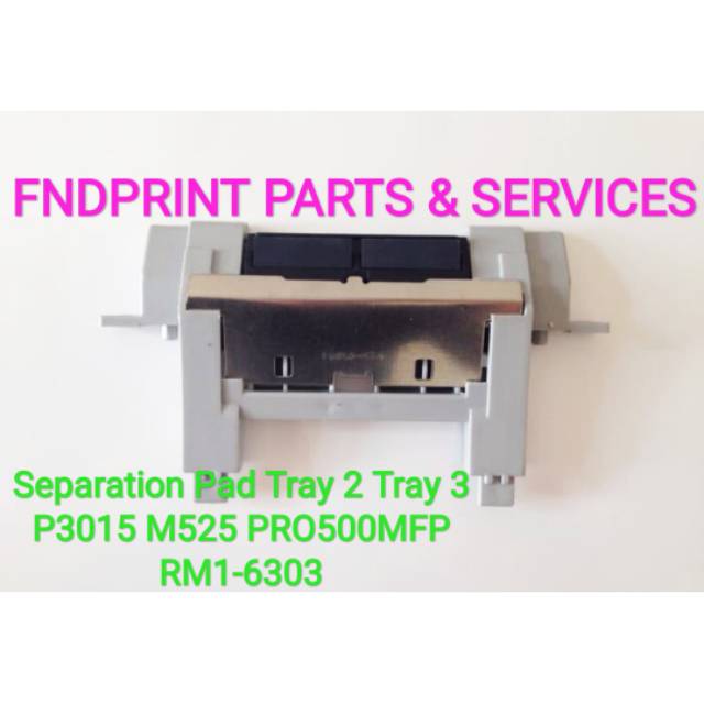 Separation Pad Tray 2 Tray 3 HP LaserJet LJ P3015 PRO500MFP M525 RM1-6303