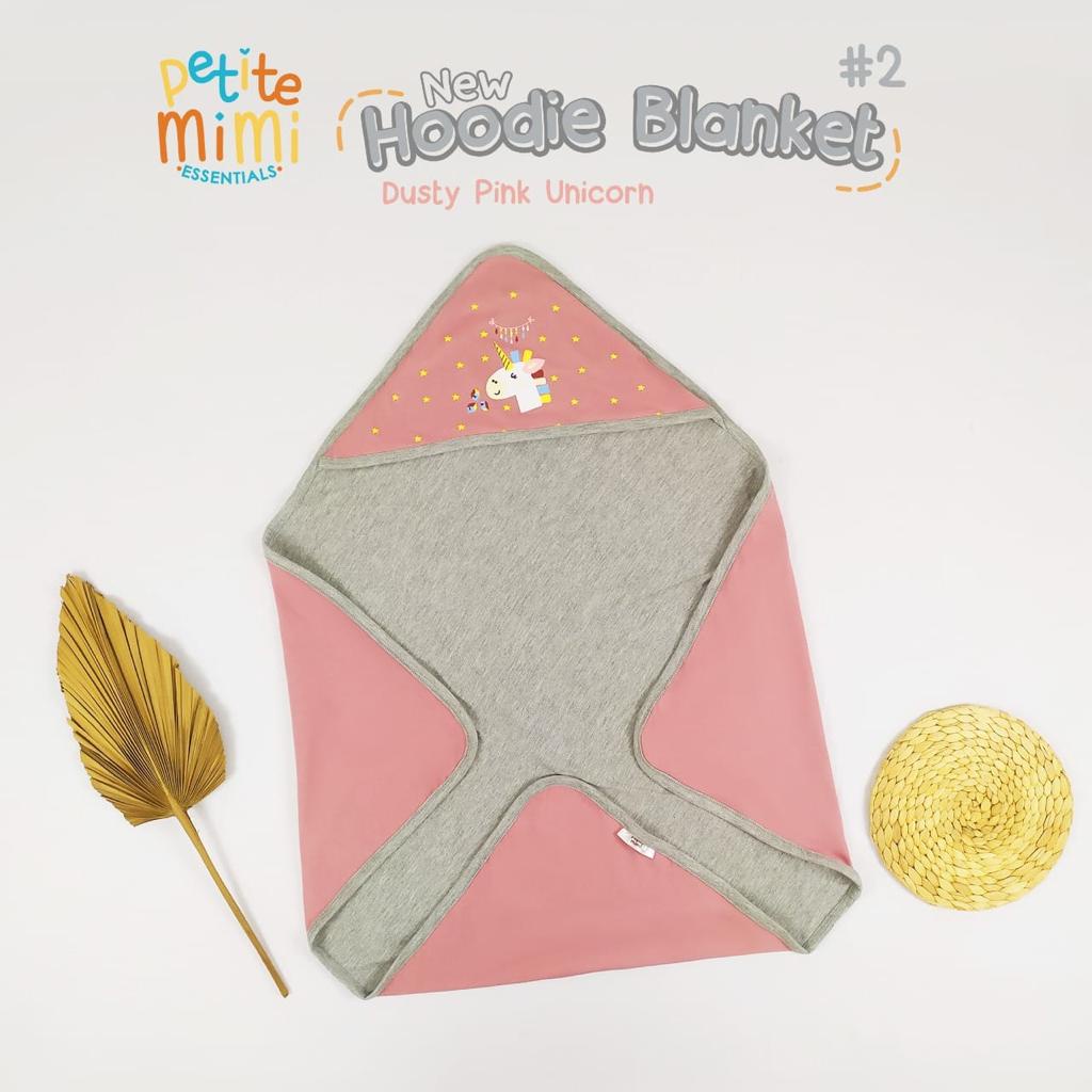 Petite Mimi Selimut Topi Baby Hoodie Blanket New / Selimut Baby / Blanket