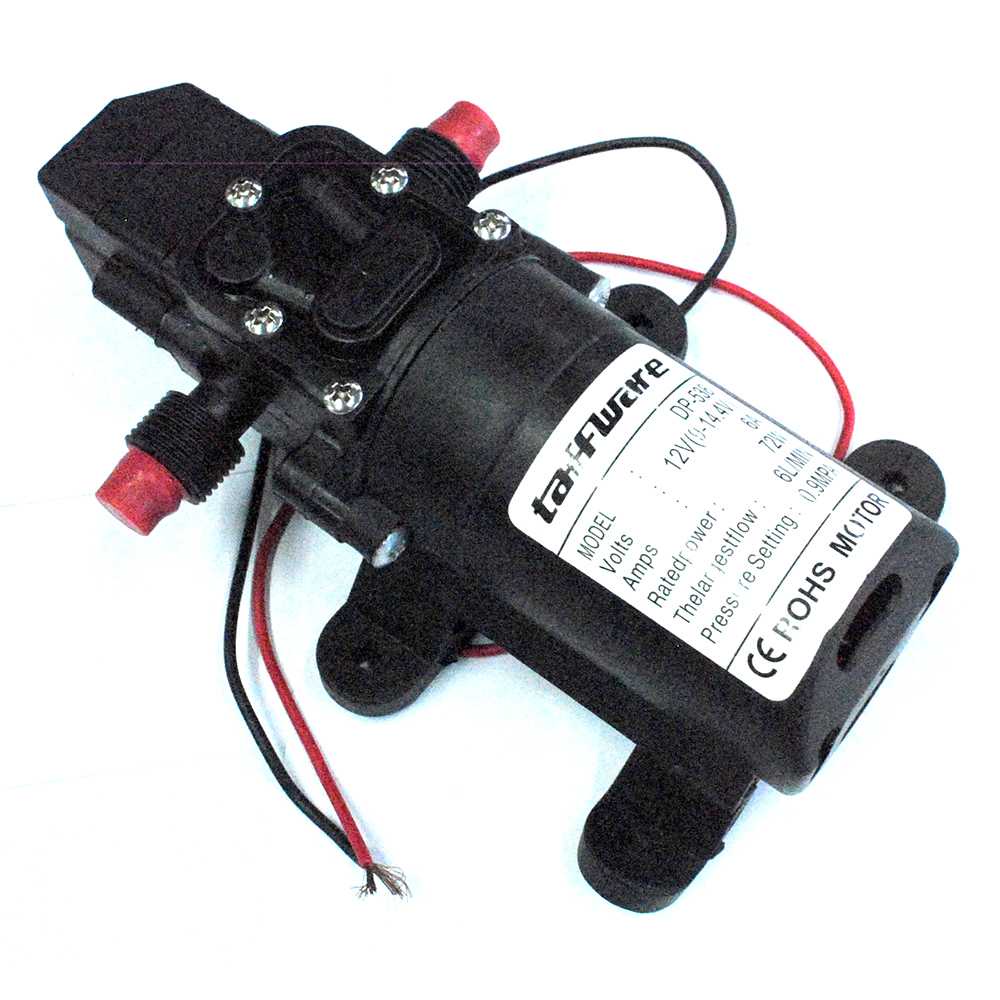 Pompa Air Elektrik High Pressure 12V 72W 130PSI / Pompa Air Mini Aquarium Elektrik Dc Micro Water Pump / Pompa Pendorong Air Otomatis Toren Mesin Cuci / Pompa Air Steam Dc Ac Cuci Motor Portable / Pompa Air Elektrik Semprot Dinamo Pump Sprayer / Pompa Air