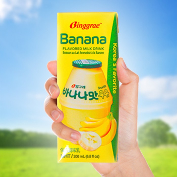 

Da2011Ca Binggrae Banana Flavored Milk Drink 200Ml Xa201As