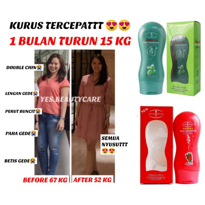 Jual Cream Pelangsing Perut Penurun Berat Badan Pembakar Lemak Aichun