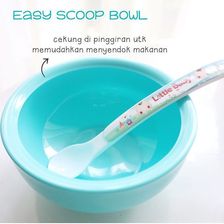 Little Baby Easy Scoop Bowl / Mangkok MPASI