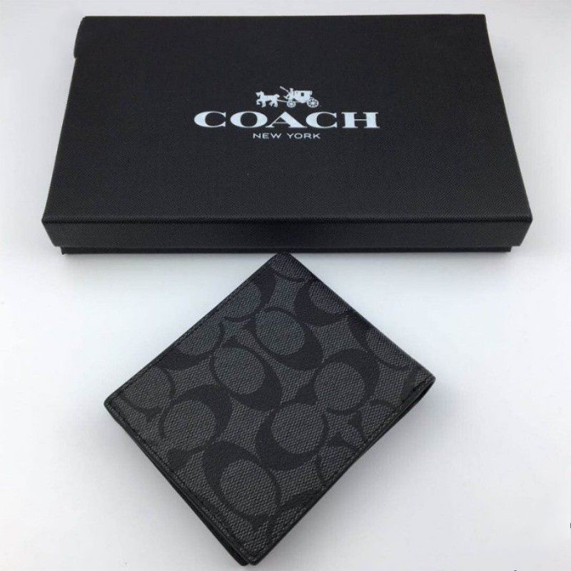 Coach Wallet Signature Logo (F74586)