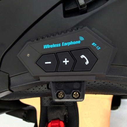 BT12 BLUETOOTH HELM ALTERNATIF INTERCOM BT12 HEADSET HELM BLUETOOTH WIRELESS BT-12 V2 ALTERNATIF INTERCOM MURAH WATERPROOF ORIGINAL-3