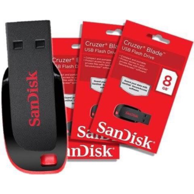 Flasdisk Sandisk 8gb resmi Datascrip