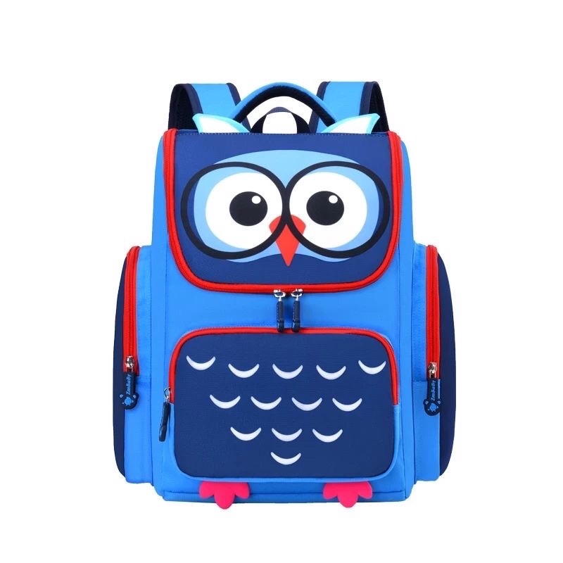 Tas Ransel Anak Sekolah Karakter Fashion OWL Ransel Anak Cewek Cowok Bisa ( COD )