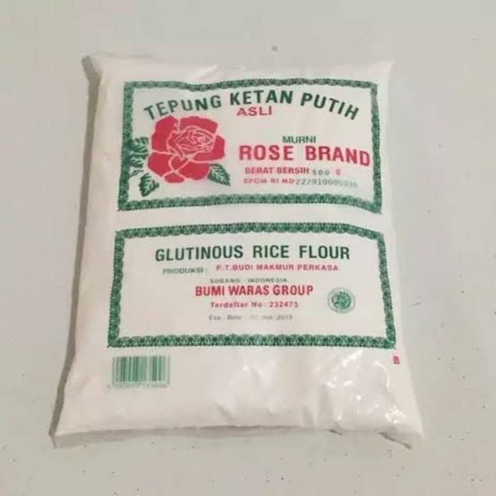 

Rose Brand Tepung Ketan Putih 500gr