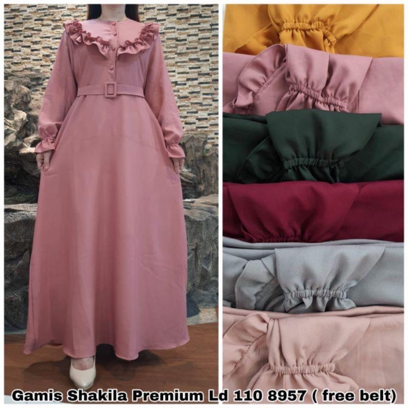 Camelia Maxy Bahan Shakila Gratis Belt LD 110