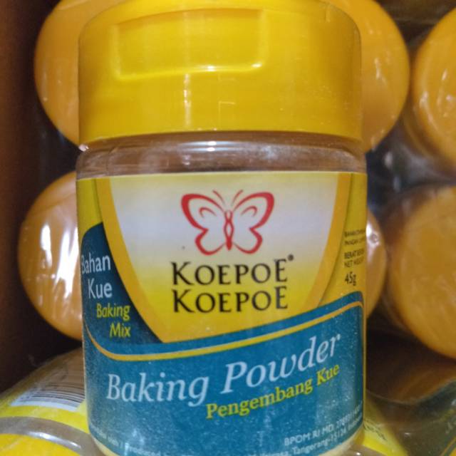 

Baking powder koepoe koepoe 45gr ( 6 pcs )