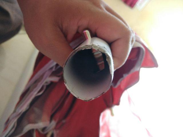 Payung Tenda 260cm Lapis Silver Payung Pantai Cafe Bazar Pkl