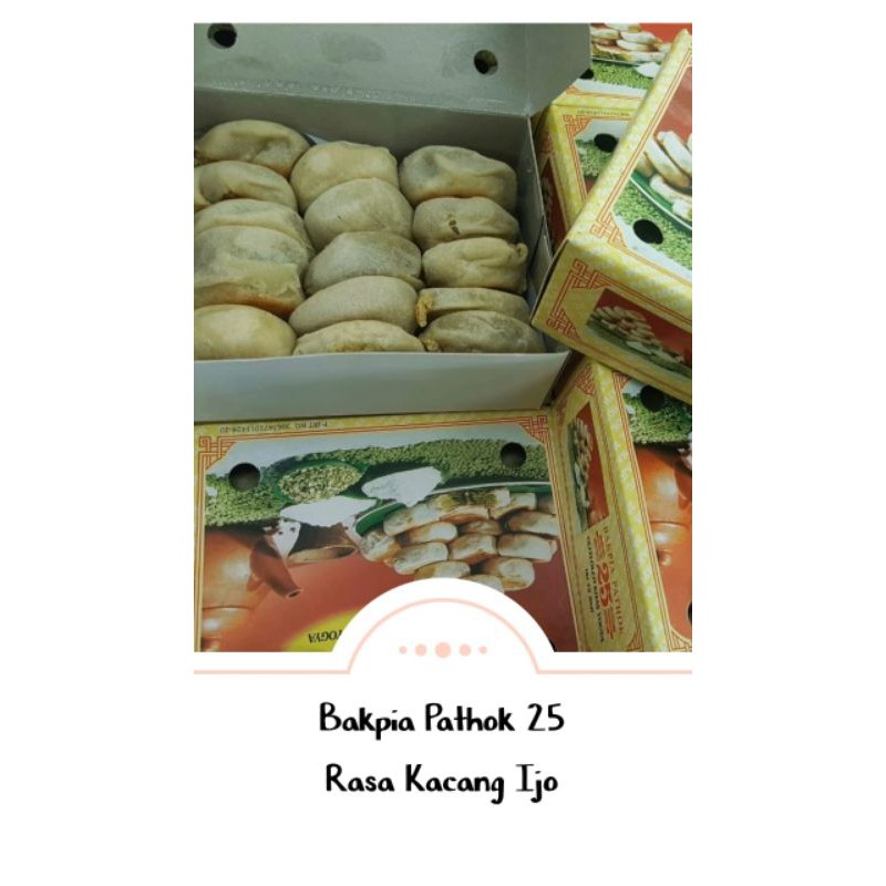 

Bakpia Pathok 25 Original Rasa Kacang ijo