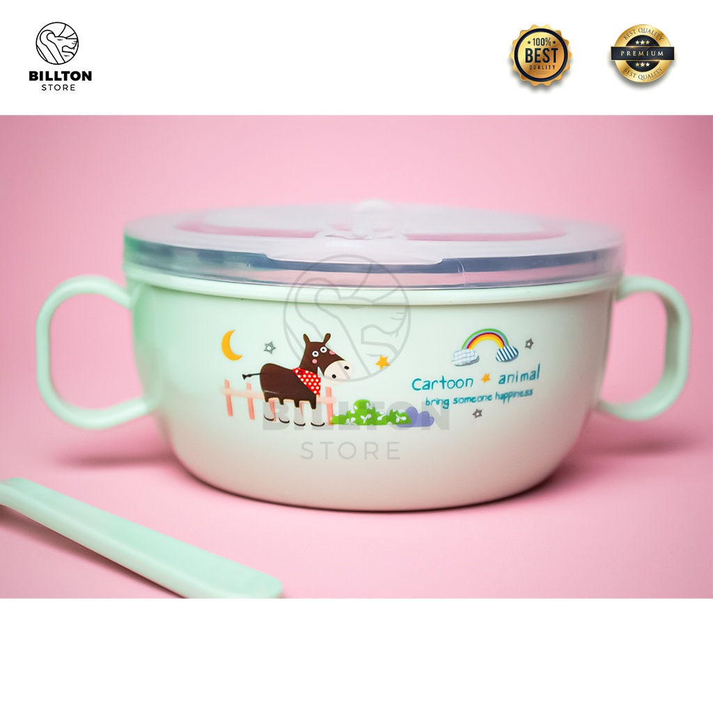 Lunch Box Bekal Anak Tempat Makan Bayi Food Grade BPA Free Tahan Panas