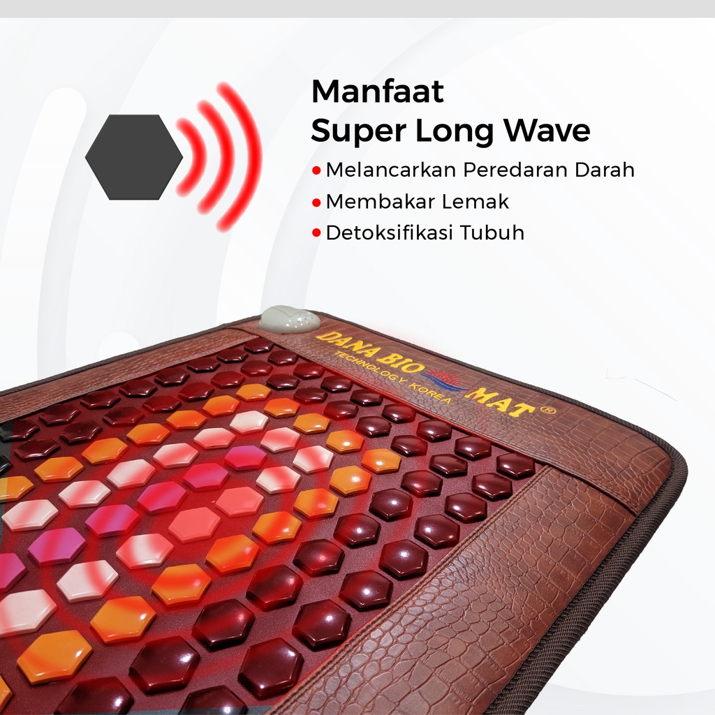 Dana Bio Sun Mat Matras Refleksi Kesehatan dan Terapi - Mengatasi Kolesterol, Sakit Otot, Melancarkan Peredaran Darah  - Sertifikat Asli Depkes - Original-3