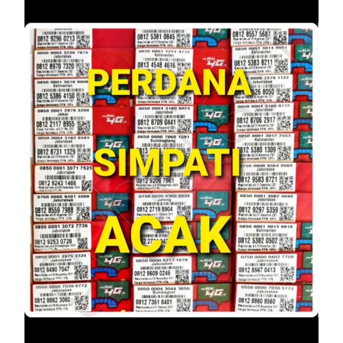 perdana simpati acak