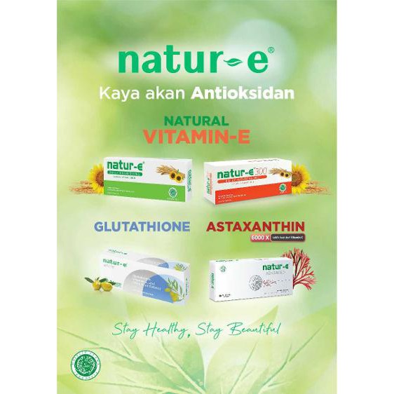 NATUR-E Vitamin Soft Capsule Natur E White 100IU 300IU Advanced