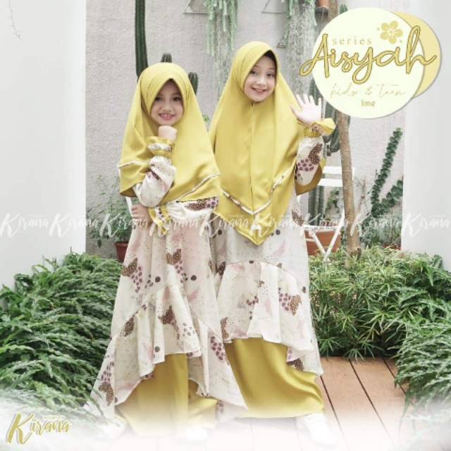 Rumah Gamis Anak (Aisyah Series Lime)