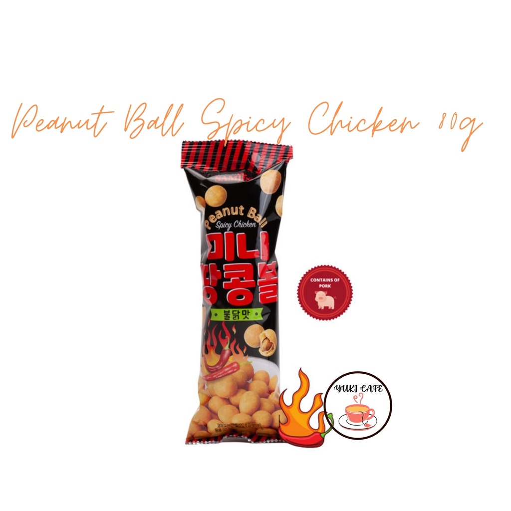 

KACANG KOREA - SAMJIN PEANUT BALL ONION / SPICY CHICKEN NUTS