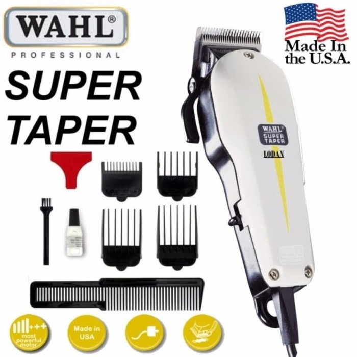 WAHL Professional Corded Clipper SUPER TAPER Classic 8467 Alat Cukur