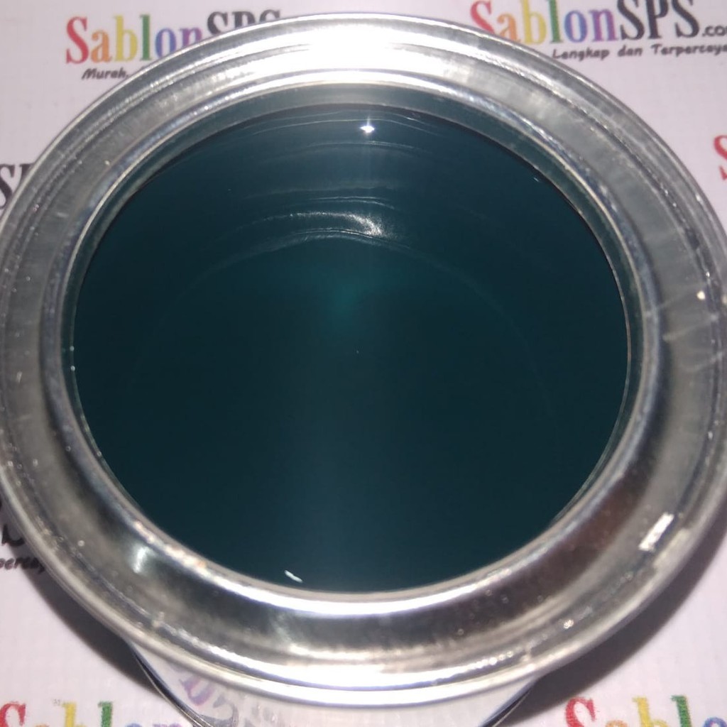 TINTA SABLON PVC SOLVENT BASED 250 GR HIJAU GREEN KERTAS/ VINYL/ AKRILIK