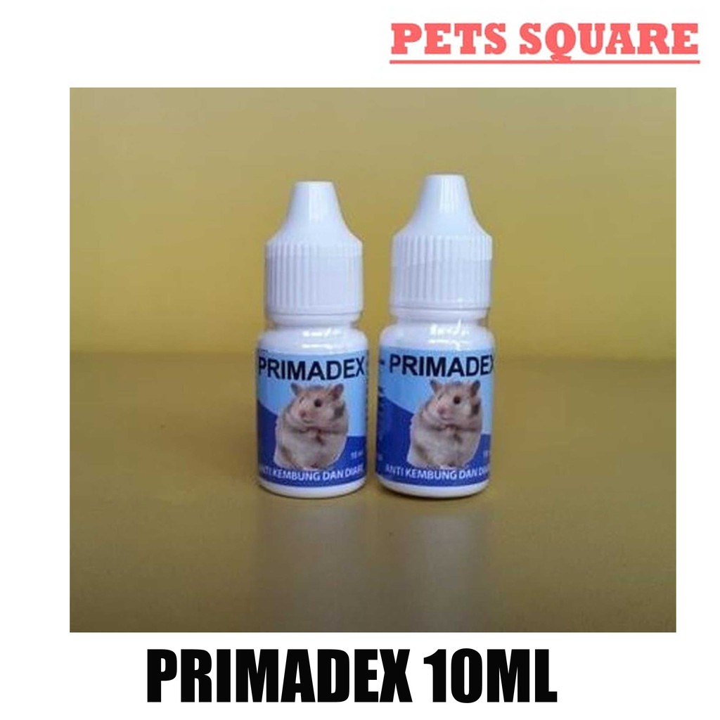 Prima Dex 10 ml - Obat Diare dan Kembung Hamster