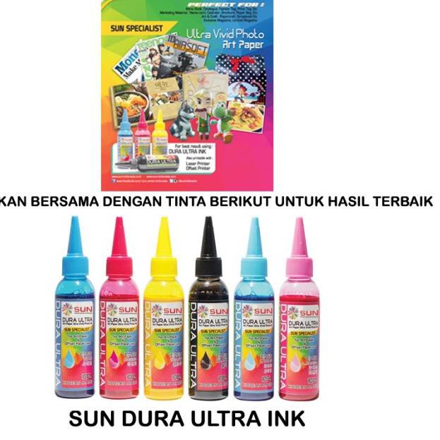 

SUN ART PAPER 260 GSM A4 50 Lembar .