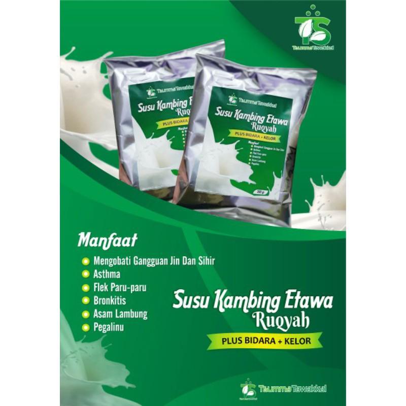 

SUSU KAMBING ETAWA PLUS DAUN BIDARA DAN KELOR