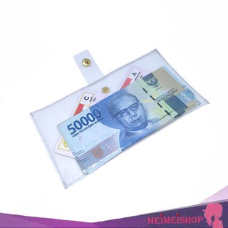 MEIMEISHOP DOMPET PVC LIPAT DOMPET SOUVENIR  PERNIKAHAN  