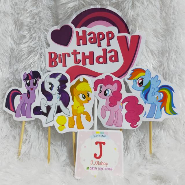 Topper Cake Little Pony