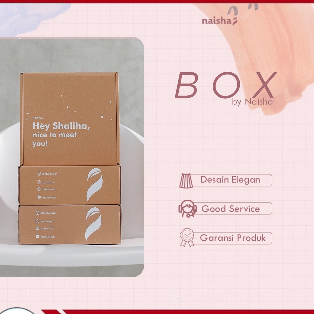 

Box / Kardus / Kotak / Packaging / Packing / Box Gift By Naisha