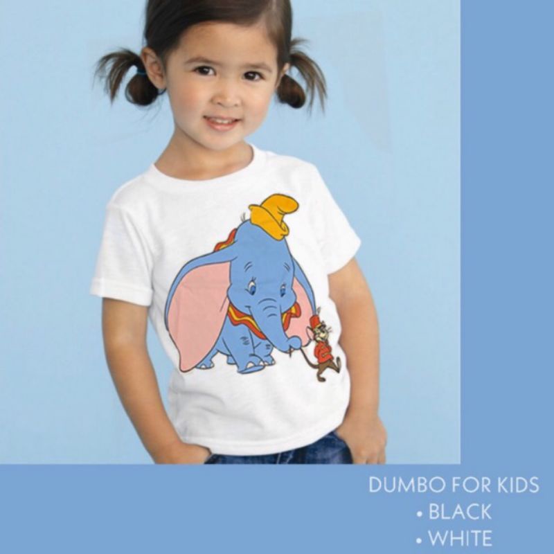 DUMBO KIDS S & M | BAJU KAOS T-SHIRT TUMBLR TEE DISNEY BERSHKA GAJAH ANAK LUCU KARTUN