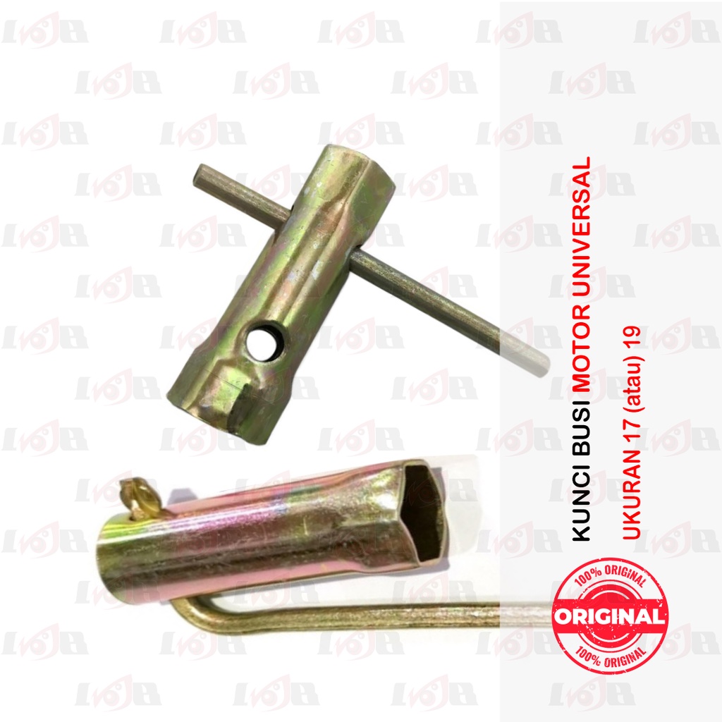 Kunci Busi 17mm 19mm Motor Honda Bebek Universal Bahan Besi