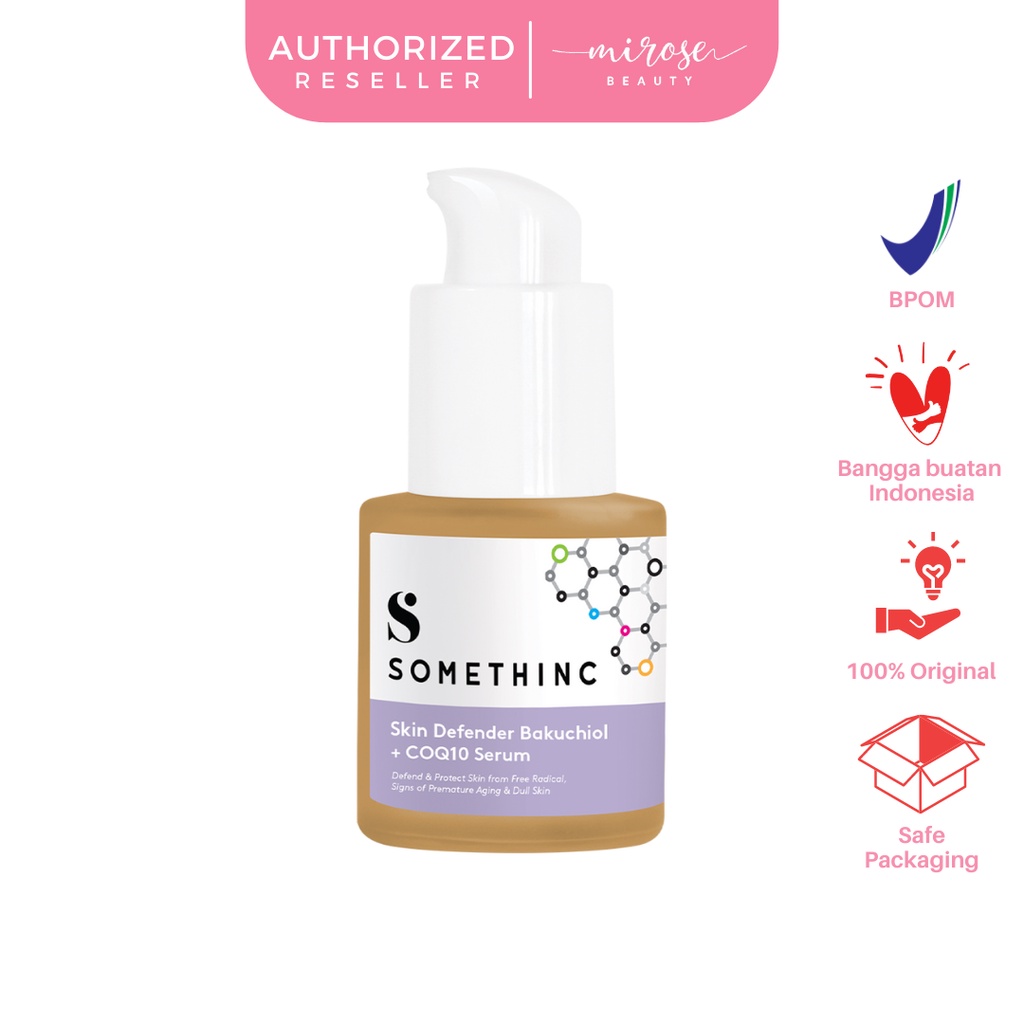 SOMETHINC Skin Defender Bakuchiol + COQ10 SKIN SOLVER Serum