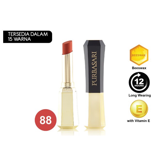 Purbasari Lipstick Color Matte ORIGINAL